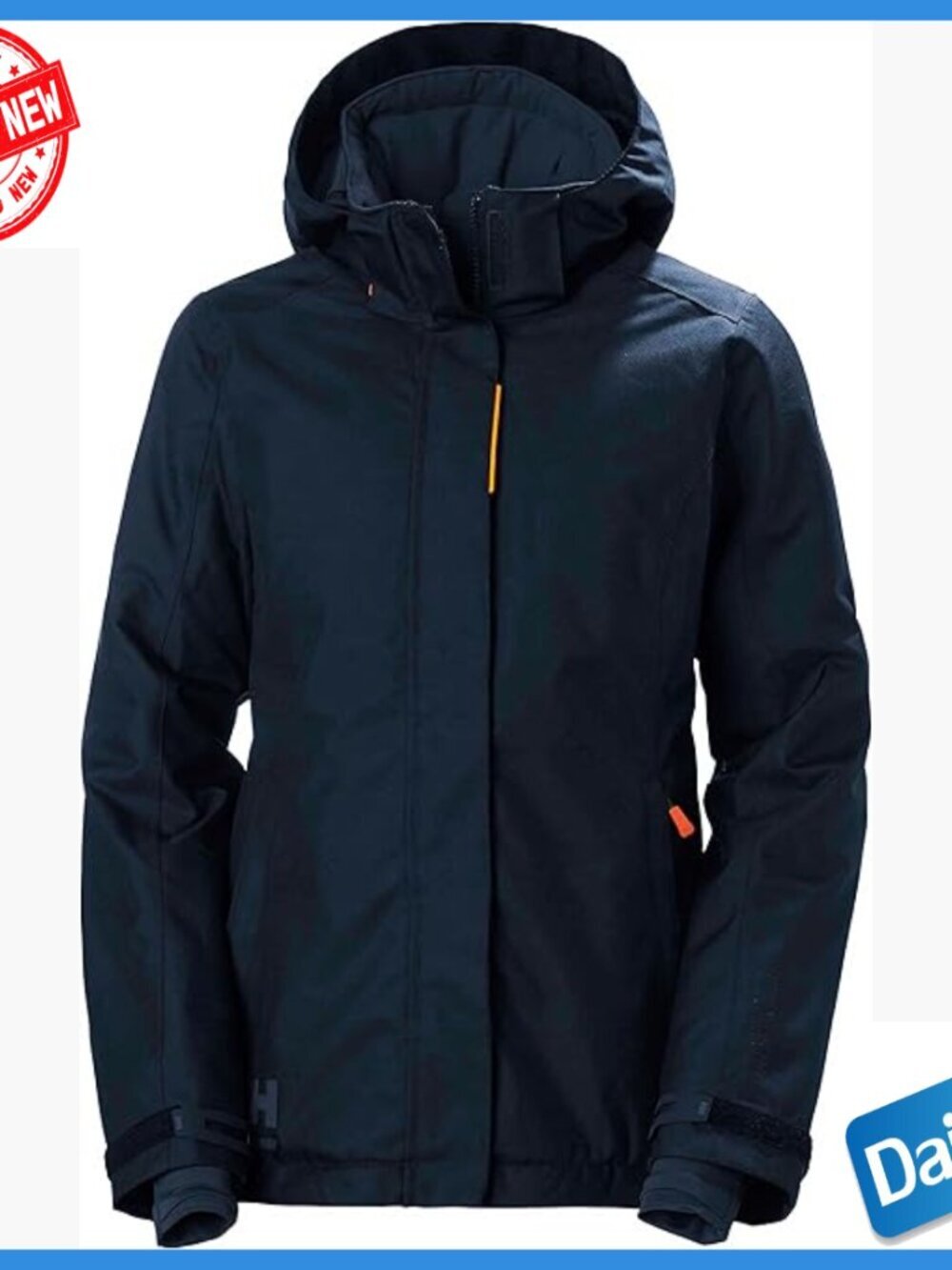 Waterproof Winter Work Jacket with Utility Pockets, Straight Fit